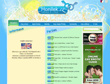 Tablet Screenshot of honilek.cz